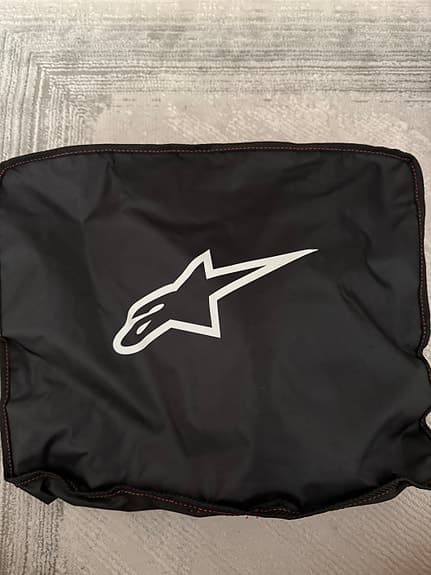 Alpinestars nackskydd svart/vitt