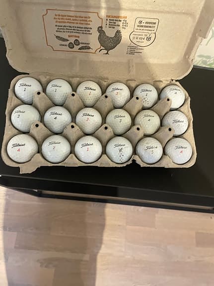 Titleist golfbollar vita