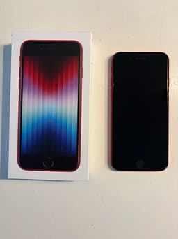 Apple iPhone SE 2022 (3 gen) 64 GB röd