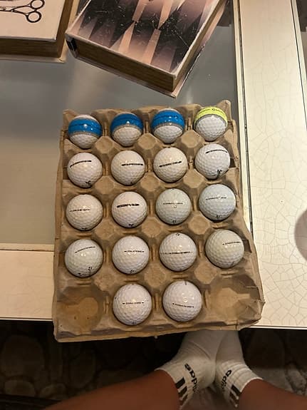 18 st golfbollar