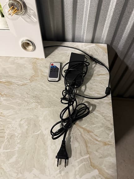 IconMirror sminkspegel med lampor vit