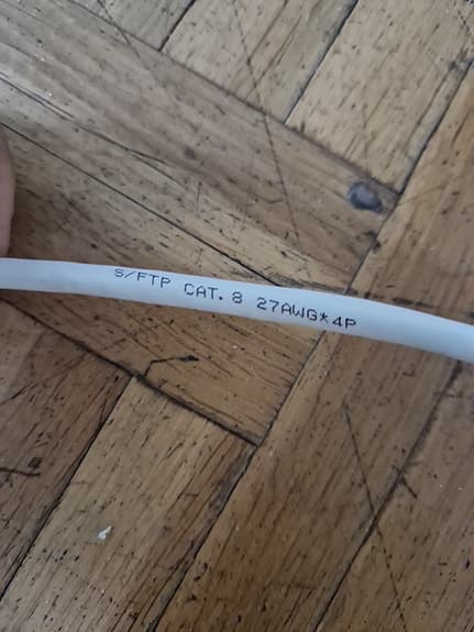 cat 8 nätverkskabel 1 meter