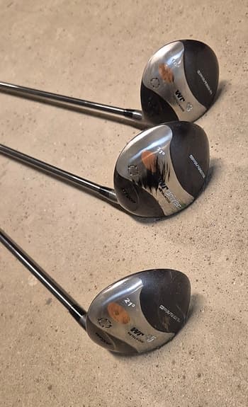 Golf set med järn, driver och putter