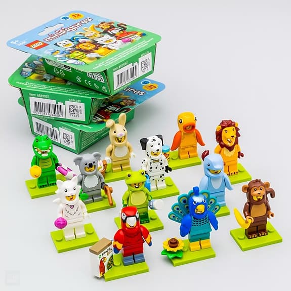 LEGO Minifigures serie 28 - alla 12 figurer