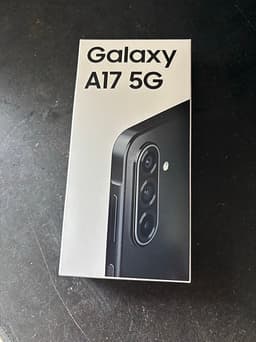 Samsung Galaxy A17 5G mobil 128 GB svart, ny oöppnad 2 st finns