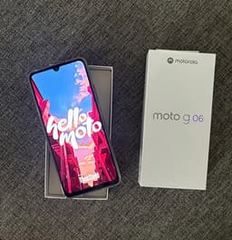 Motorola Moto g06 ,som ny med kvitto.