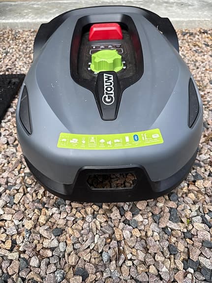 Grouw 18738 robotgräsklippare grå