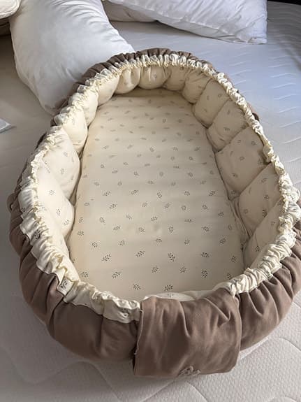 Sebra Babynest 3-in-1, Sophora Leaves