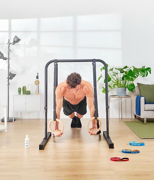 Eric Flag träningsställning för calisthenics