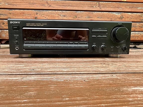 Sony förstärkare med högtalare