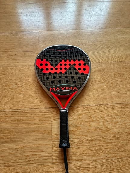 Varlion Maxima Summum padelracket svart/röd