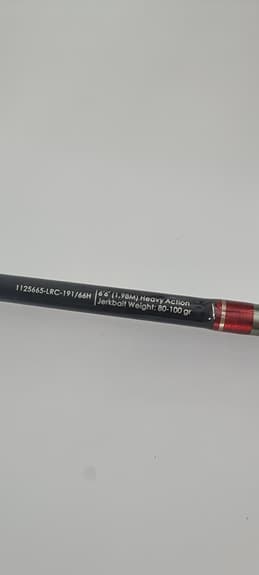 Lightning Rod jerkbaitspö 6’6” heavy action