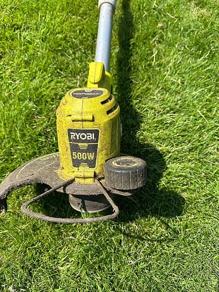 Ryobi 500W grästrimmer gul