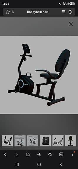 Nordcore Motionscykel RB 500 nypris 2999 säljes för 1200