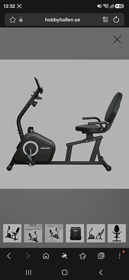 Nordcore Motionscykel RB 500 nypris 2999 säljes för 1200