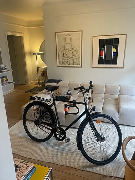 Skeppshult herr stadscykel 60 cm 28" svart