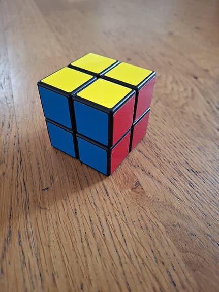 Rubiks kub 2x2 färgglad
