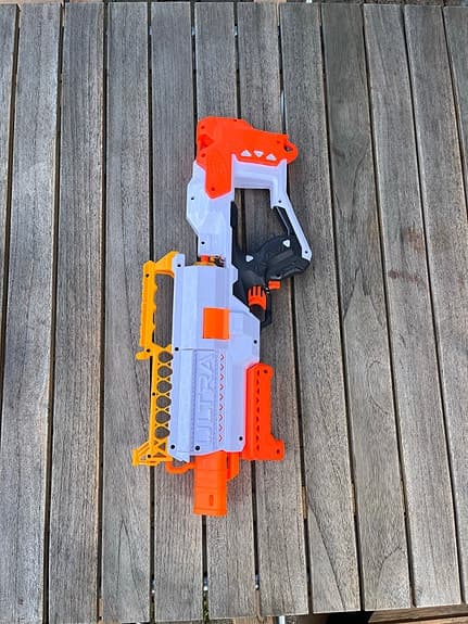 Nerf leksaksvapen