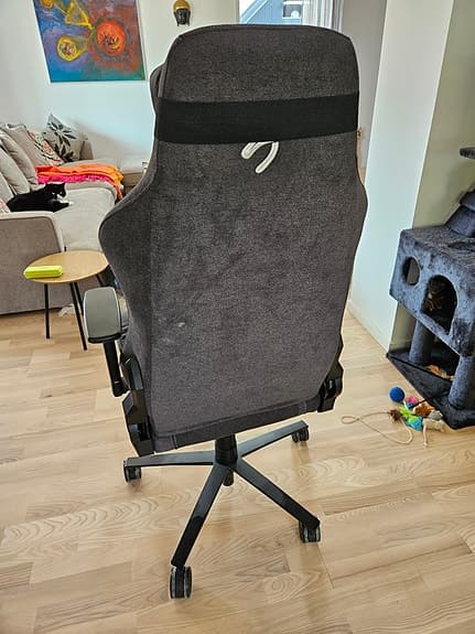 Arozzi Vernazza Soft Fabric gamingstol (mörkgrå)