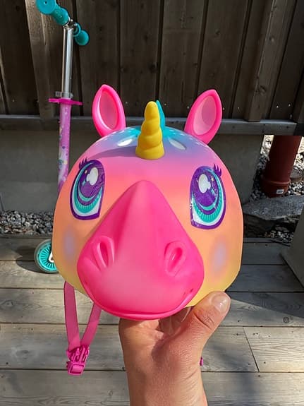 Hjälm Unicorn för barn