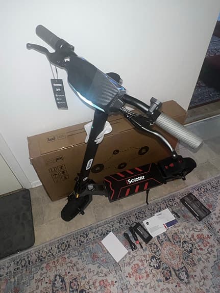 iScooter iF1 Elsparkcykel – Helt ny i kartong!
