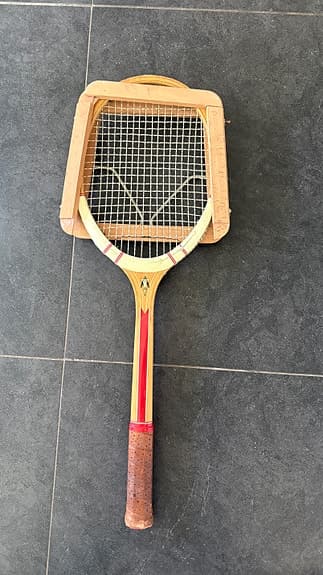 Vintage Dunlop Tournament Model Court Star tennisracket