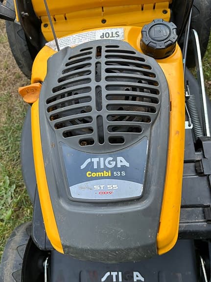 Stiga Combi 53 S bensindriven gräsklippare gul/svart