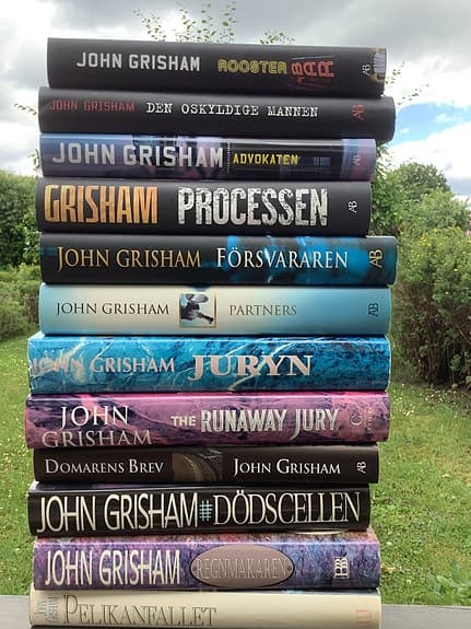 John Grisham - bokpaket 14 st