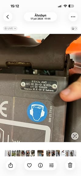 Husqvarna Rider R15V2 AWD åkgräsklippare