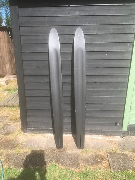 Hydroslide vattenskidor 168cm svart/grön