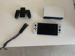 Nintendo Switch OLED spelkonsol vit