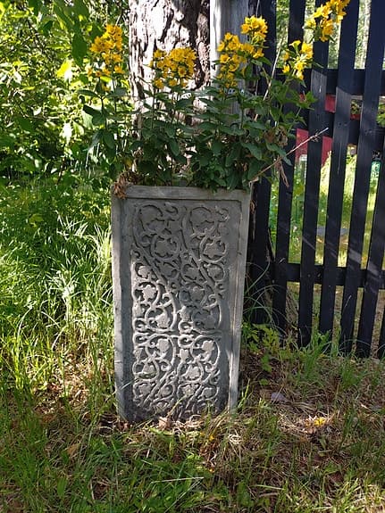 Betongkruka utomhus