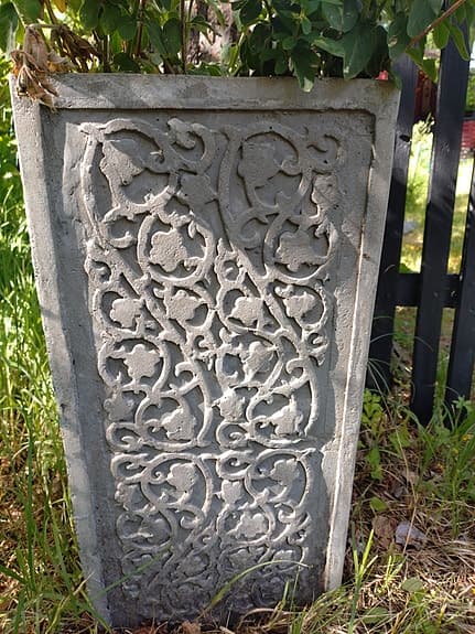 Betongkruka utomhus