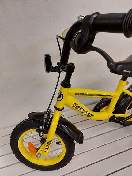 yosemite barncykel 12" gul