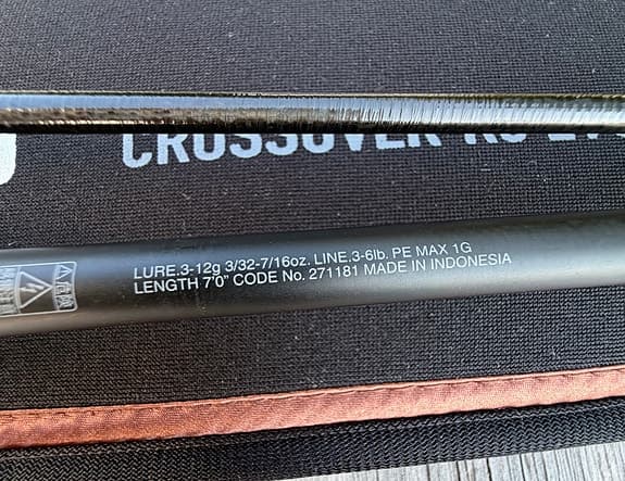 Shimano Poison Adrena 270L+2 haspelspö 7’0"