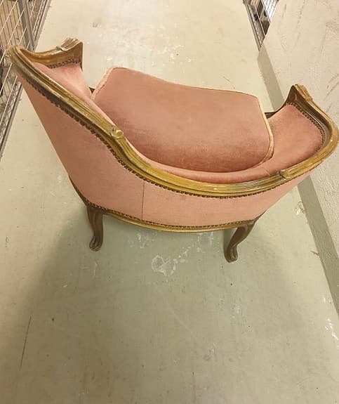 2x pallar Louis Rococo