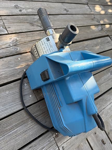 AKA VVS INOX 80 GARDEN trädgårdspump (enfas)