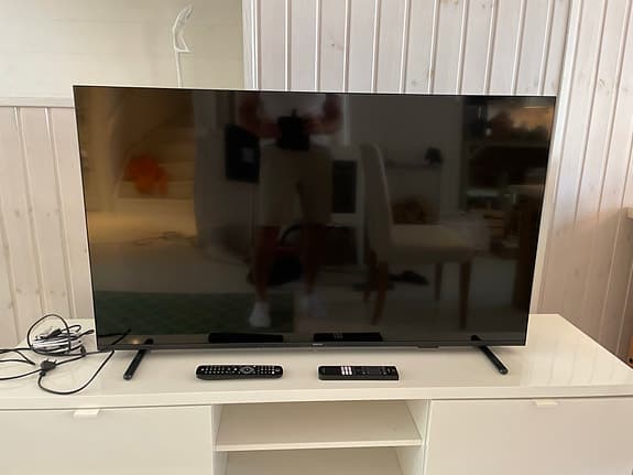 Philips TV QLED 50” TV med 4K Ultra HD-upplösning och HDR10.