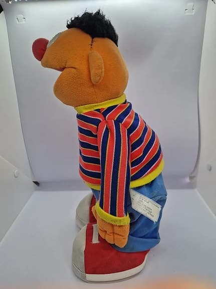 Handdocka Ernie ca 36 cm Large Sesame Street Ernie robot docka
