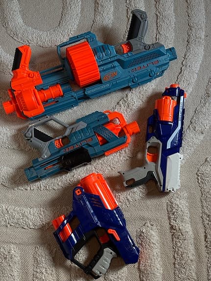 Nerf leksakspistoler