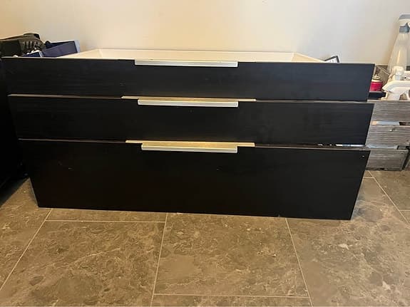 4 st lådor till IKEAS metod 80x60 cm front Tingsryd