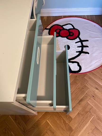 IKEA loftsäng småstad med skrivbord och garderob