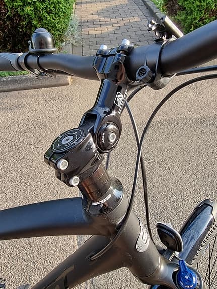 Crescent hybridcykel 53 cm 28" herr svart