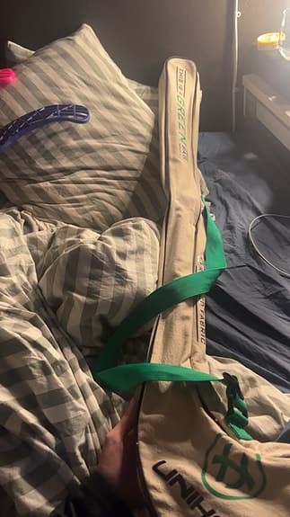 Innebandyklubbor med fodral