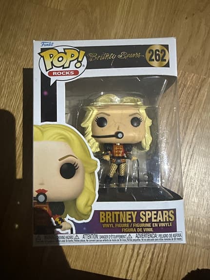 Funko Pop Rocks Britney Spears figur 262