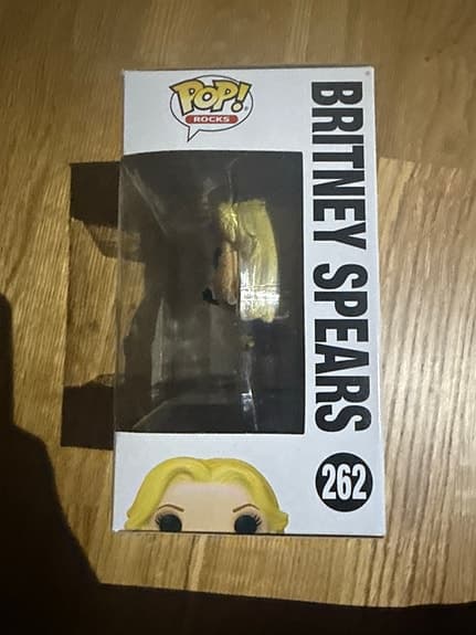 Funko Pop Rocks Britney Spears figur 262