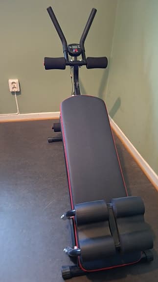 Träningsbänk för mag- och ryggträning Magmaskin Magtränare Träning mag bänk