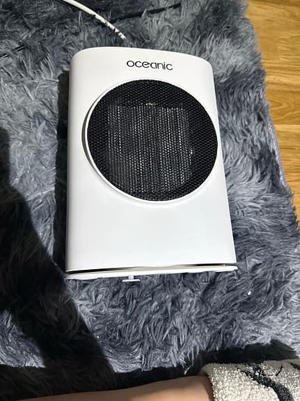 Oceanic värmefläkt vit 1800W 220V