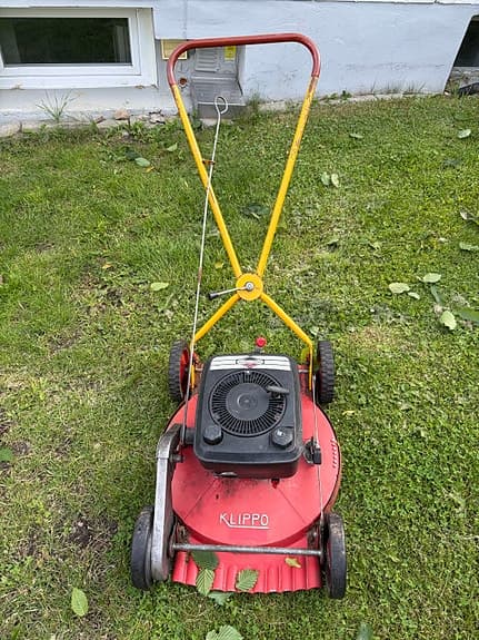 Klippo gräsklippare röd