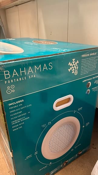 Lay-Z-Spa Bahamas uppblåsbar spabad